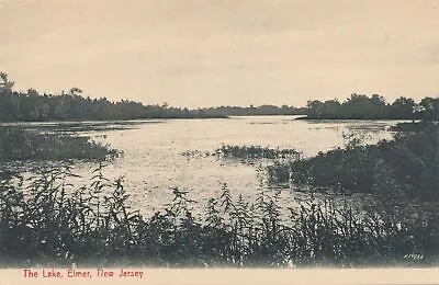 ELMER NJ - The Lake Postcard - Udb (pre 1908) • $6.87