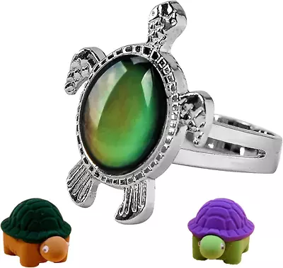 Mood Ring For Kids Adjustable Size Girls And Boys Color Changing Mood Rings • $14.70
