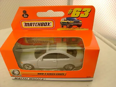 1999 Matchbox Superfast #63 Silver Bmw 3 Series Coupe New In Box • $9.99