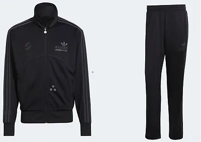 Adidas BOBA FETT STAR WARS TRACK SUIT Jacket Sweat Shirt-PANT Firebird Mens Sz L • $549.99