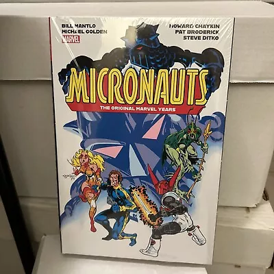 Micronauts The Original Marvel Years Omnibus HC 1B-1ST NM 2024 Stock Image • $74.99