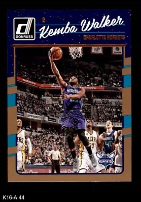 2016 Donruss #44 Kemba Walker Hornets UCONN 8 - NM/MT • $1.80