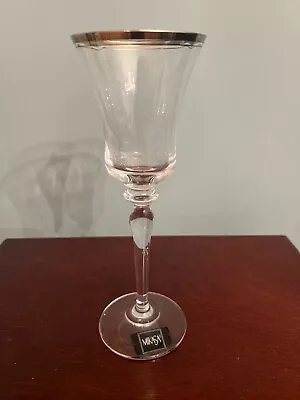 Mikasa Jamestown Platinum Wine Glass • $11