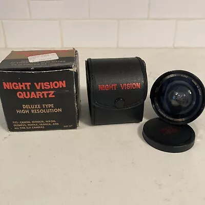 Night Vision Quartz Lens Super Wide AF Macro 0.42X Made In Japan • $13.50
