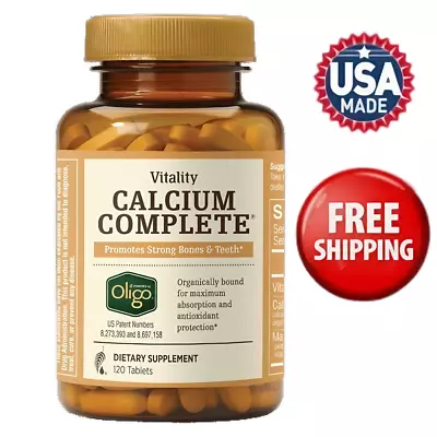 Vitality Calcium Complete: Bone Health Teeth Health Antioxidant Protection! • $21.80