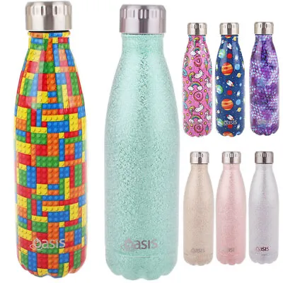 $25 • Buy Oasis 500mlL Water Thermo Insulated Bottle/24h Cold/12h Hot/Drink/Dual Wall/S/S