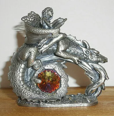 Myth And Magic - LEPIDORUS - Tudor Mint - RARE EXHIBITION DRAGON FAIRY FIGURE • £24.95