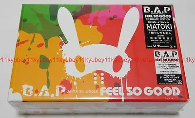 New B.A.P FEEL SO GOOD Ultimate Limited Edition CD Card MATOKI Clear Bag Japan • $58