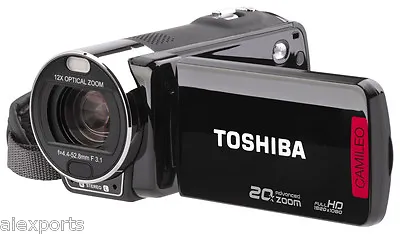 £149.99 • Buy Toshiba Camileo P30 1080p High Definition 2.5inch 5MP CMOS Sensor Camcorder