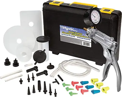 Mityvac MV8500 Silverline Elite Automotive Test Kit Provides Both Vacuum And Pre • $114.99