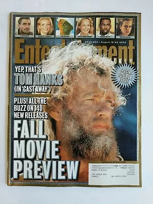 Entertainment Weekly 555/556  August 18/25 2000  Tom Hanks Fall Movie Preview • $11.99