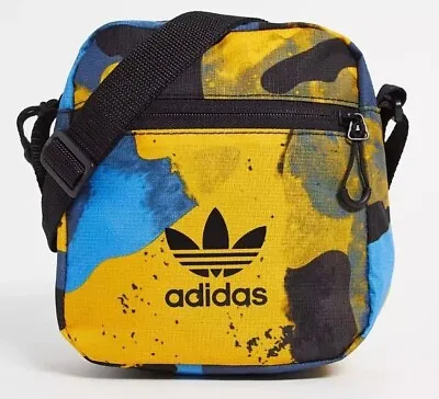 Adidas Camo Festival Side Bag Mini Satchel Crossbody Bumbag ☆TOP RATED SELLER☆ • $69