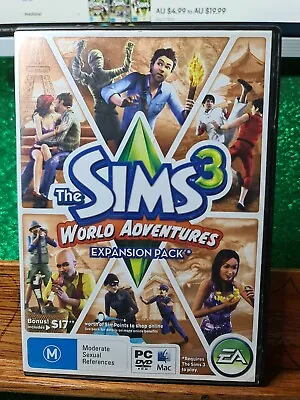 The Sims 3 World Adventures EXPANSION🕹️PC GAME 🕹 FREE POST • $9.40