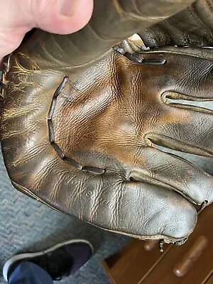 Vintage Rawlings U.S.A. Mickey Mantle Button Back Baseball Glove • $48