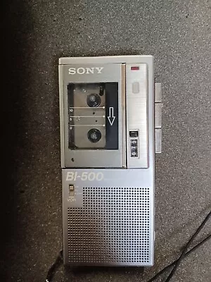 Sony BI-500 Business-Corder Voice Recorder/Dictaphone TESTED WORKING VINTAGE $$ • $130