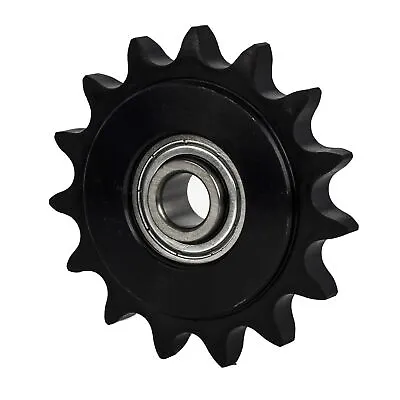 Jeremywell #60 Roller Chain Idler Sprocket 5/8  Bore Hardened 15 Tooth • $15.45