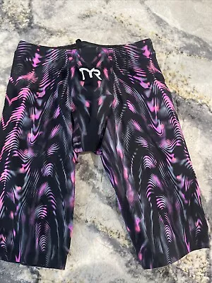 Sprinter TYR Venzo Steel Pink Genesis Jammer Tech Suit Size29 • $175