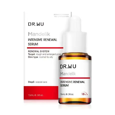 Dr.Wu Mandelik Intensive Renewal Serum W Mandelic Acid 18% ~ 15ml • $39.99