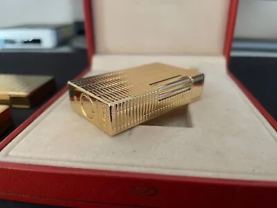 $950 • Buy Beautiful S.T. Dupont Ligne 1 Gold Vintage Lighter