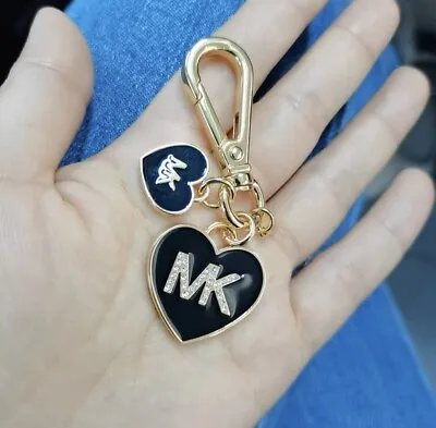NWT Michael Kors Keychain Black Heart • $26.99