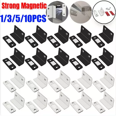 10XStrong Magnetic-Steel Catch Latch Ultra-Thin For Door Cabinet Cupboard Closer • £2.90