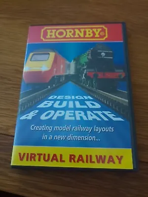 Hornby Pc Cd Rom Game - Design Build & Operate Virtual Railway • £4.99