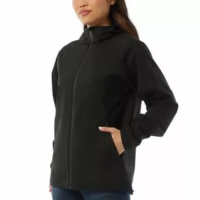 32 Degrees Cool Unisex UPF 50+ Waterproof Rain Jacket Black Men's XL/Ladies XXL • $21.99