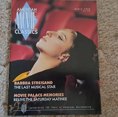 BARBRA STREISAND America Movie Classics Magazine April 1993 • $13.99