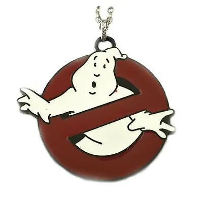 Ghostbusters Logo Movie TV Show Series Pendant Charm Necklace • $10.95