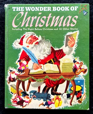 WONDER BOOK OF CHRISTMAS ~ Vintage 1st Ed. Childrens Wonder Book ~ Night Before • $19.99