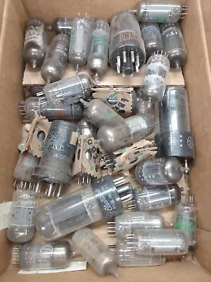 Lot Of 31 Early Type Vacuum Tubes UNTESTED  • $10