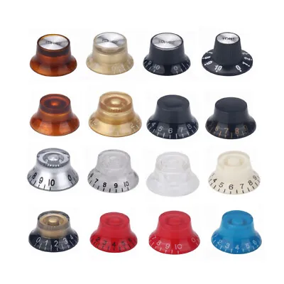 4 Guitar Speed Control Knob Volume Tone Top Hat Bell Knob For Epiphone Gibson LP • $7.99