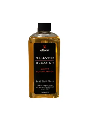 Eltron Shaver Cleaner Cleans Cutting Heads For All Electric Shavers 4fl Oz NEW • $15.95