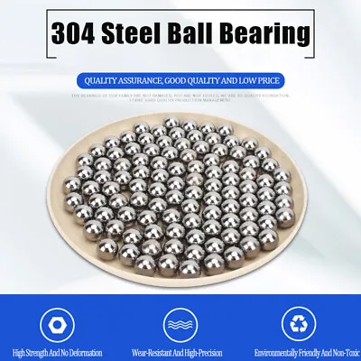 2pcs - Steel Loose Bearing Ball Replacement Part 12mm - 29mm Bearings Rustproof • $2.46