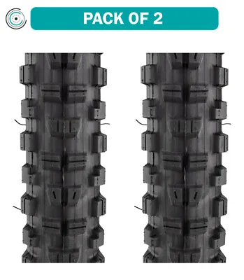 Pack Of 2 Maxxis Minion DHR II Tire Tubeless Folding Black/Dark Tan Dual • $148