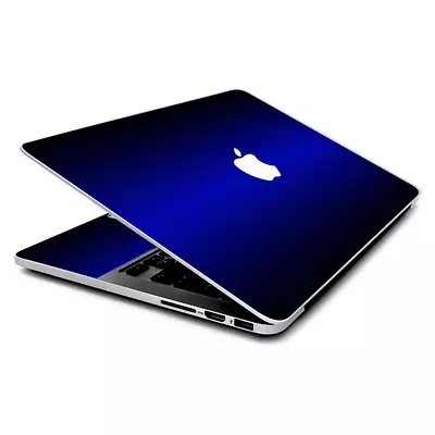 Skin Wrap For MacBook Pro 15 Inch Retina  Electric Blue Glow Solid • $16.98