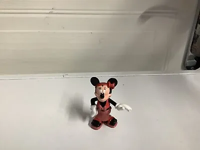 Minnie Mouse Pvc Toy Figure Cake Topper 2.5” Tall Collectable Disney Figure • £1.99