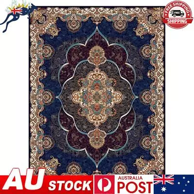 Persian Decorative Mat Non-Slip Retro Floral Area Rug For Living Room Decoration • $14.29