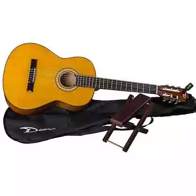 Dean PC PK Nylon String Guitar Starter Kit Classical Pack W/Gig Bag & Foot Stool • $199