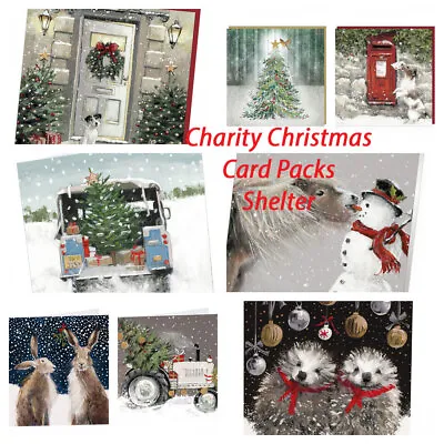 Charity Christmas Card Pack - 6 Cards - Shelter - Mix & Match 28 Designs NEW • £6.50