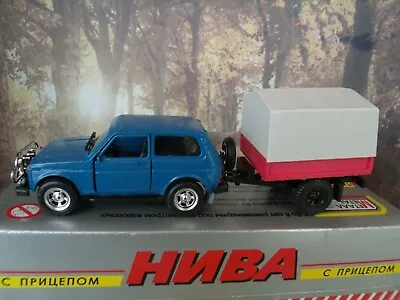 1/43 Tantal (Russia)   VAZ 2121 Niva  With Trailer • $49.99