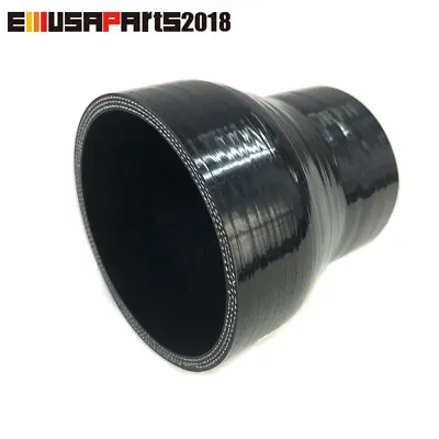 2.75  To 2  Silicone Hose/Turbo/Intake/Intercooler Pipe Reducer Coupler Black • $9.99