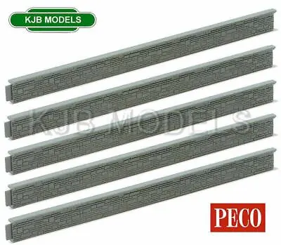 BNIB N Gauge Peco NB-28 Platform Edging Stone Type (5 Pcs) • £4.75