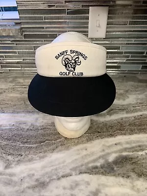 Vintage Banff Springs Golf Club Tour Visor Made In USA - RARE • $35