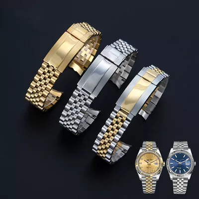 Premium Solid Stainless Steel Watch Band Strap Mens Metal Bracelet For Rolex20mm • £28.88