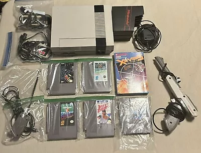 NES Console/Games Lot! Xevious With Box Rad Racer And More + Read Description • $150