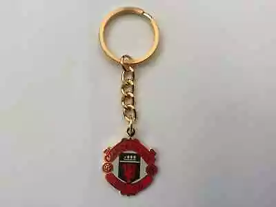 Manchester United Fc Badge Metal Keyring • £5