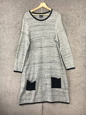 $24.50 • Buy ASOS Curve Womens Jumper Dress 20 Grey Long Sleeve Knee Length Tight Knit Casual