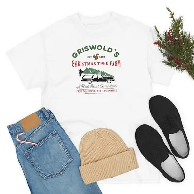 Men's Women's Christmas Vacation Griswold Family Christmas Tree T Shirt | S-5XL • $14.25
