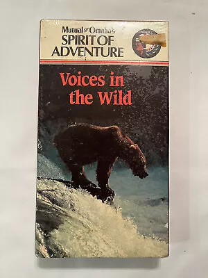 Mutual Of Omaha’s - Spirit Of Adventure - VHS - Voices In The Wild • $9.99